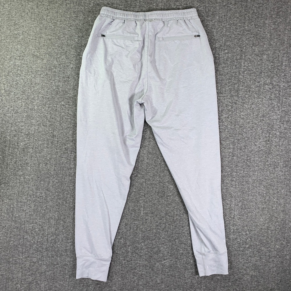 Vuori Sunday Performance Joggers Men Medium Gray Stretch Athleisure - Picture 10 of 12